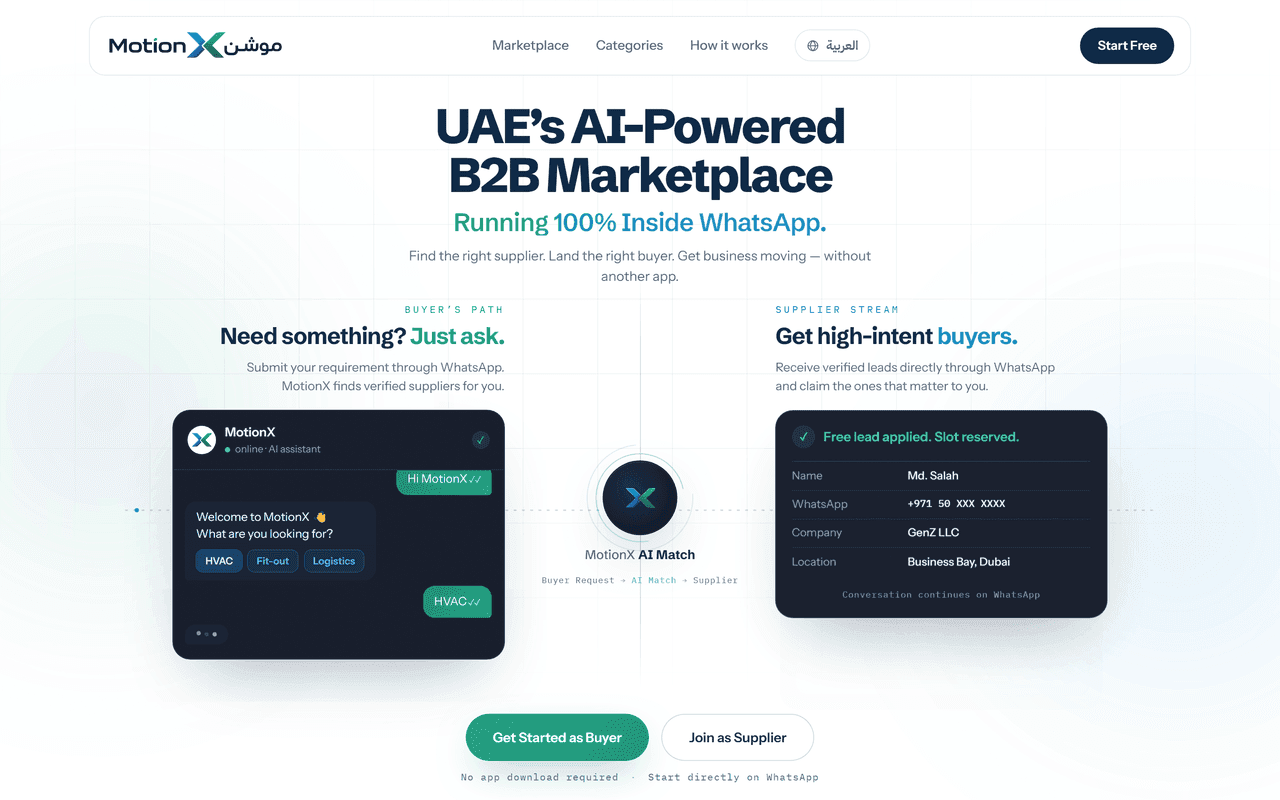 MotionX website