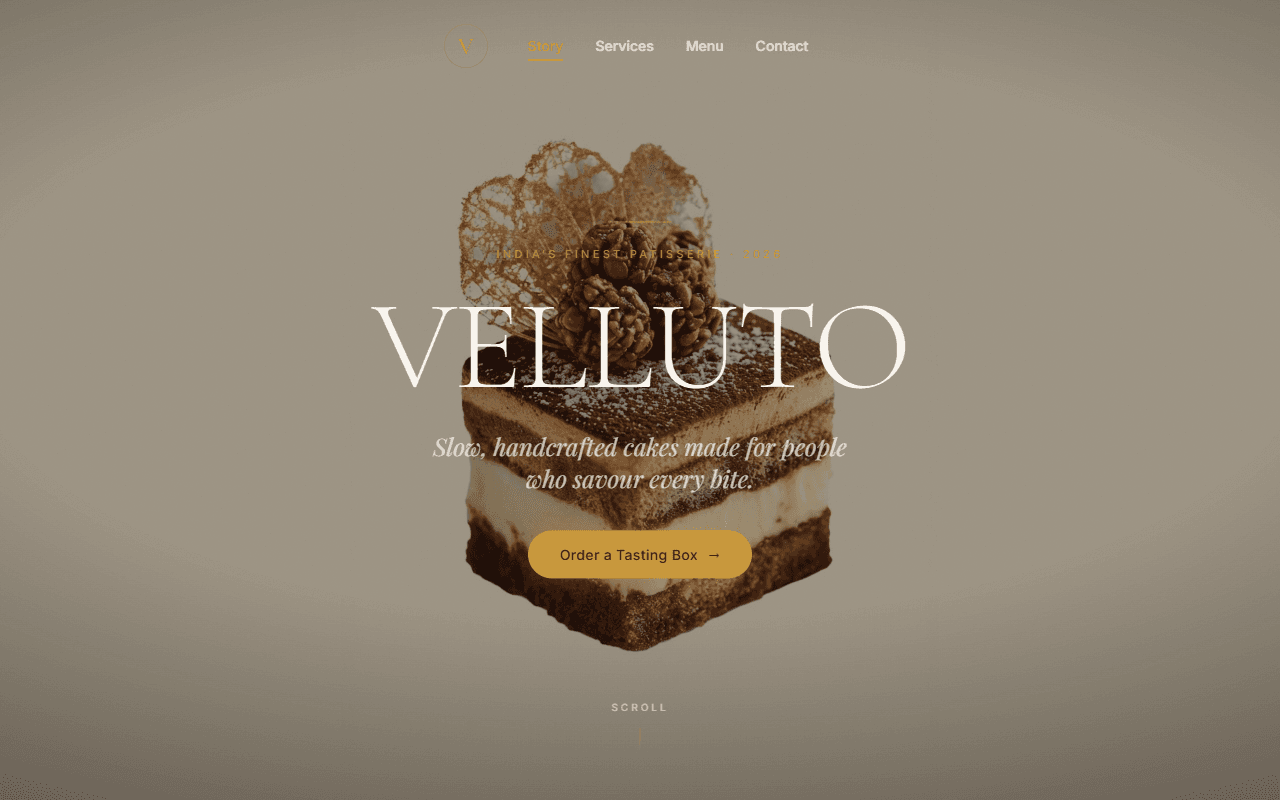 Velluto website